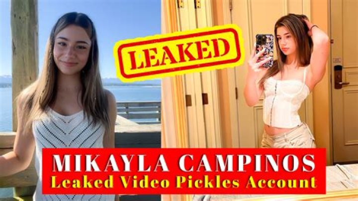 Exploring Online Discussions: What's Being Said About Mikayla Campinos Nudes and Digital Privacy