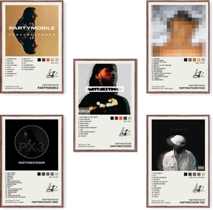 Unpacking the Visual Story: The Buzz Around the **PARTYNEXTDOOR Album.Cover** for P4