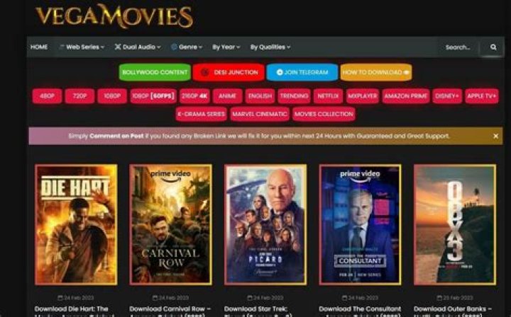 Vegamovies 2.0 Shut Down: Legal Alternatives