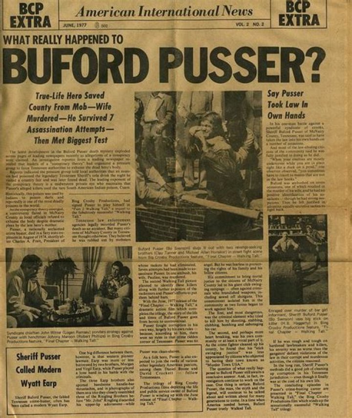 What Happened to Buford Pusser Son? Unraveling the Truth Behind the Legend
